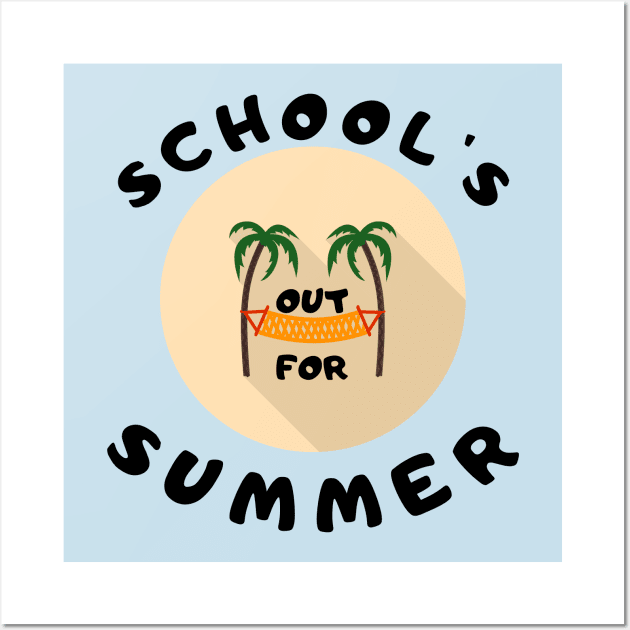 SCHOOL'S OUT FOR SUMMER Wall Art by THE TIME